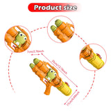 Maxbell Water Squirt Toy Cool Party Favors 520ml Water Soaker for Parks Indoor Beach Orange frog