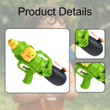 Maxbell Water Squirt Toy Cool Party Favors Summer Toy for Swimming Pool Indoor Party Duck green
