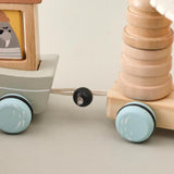 Maxbell Pull Along Toy Interactive Animal Train Toy for Kids Christmas Birthday Gift