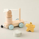 Maxbell Pull Along Toy Interactive Animal Train Toy for Kids Christmas Birthday Gift