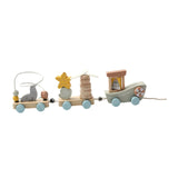 Maxbell Pull Along Toy Interactive Animal Train Toy for Kids Christmas Birthday Gift