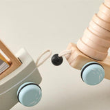 Maxbell Pull Along Toy Interactive Animal Train Toy for Kids Christmas Birthday Gift