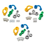 Maxbell 4x Children Rock Climbing Holds DIY Climbing Grip Kits for Kids Children Gym A