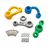 Maxbell 4x Children Rock Climbing Holds DIY Climbing Grip Kits for Kids Children Gym B