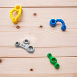 Maxbell 4x Children Rock Climbing Holds DIY Climbing Grip Kits for Kids Children Gym C