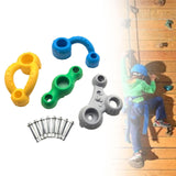 Maxbell 4x Children Rock Climbing Holds DIY Climbing Grip Kits for Kids Children Gym C
