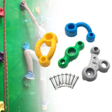 Maxbell 4x Children Rock Climbing Holds DIY Climbing Grip Kits for Kids Children Gym C