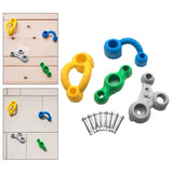 Maxbell 4x Children Rock Climbing Holds DIY Climbing Grip Kits for Kids Children Gym C