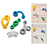 Maxbell 4x Children Rock Climbing Holds DIY Climbing Grip Kits for Kids Children Gym C