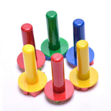 Maxbell 6Pcs Kids Paint Sponge Stamps Set Home Kids Painting Sponge Stamps for Girls