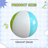 Maxbell Giant Inflatable Beach Ball 47 inch Giant Pool Toy for Party Lawn Water Park