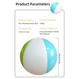 Maxbell Giant Inflatable Beach Ball 47 inch Giant Pool Toy for Party Lawn Water Park