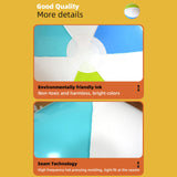 Maxbell Giant Inflatable Beach Ball 47 inch Giant Pool Toy for Party Lawn Water Park