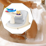Maxbell Baby Bath Time Seat Comfortable Baby Bathtub Seat for 6 Month & up Baby Kids