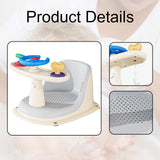 Maxbell Baby Bath Time Seat Comfortable Baby Bathtub Seat for 6 Month & up Baby Kids