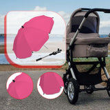 Maxbell Kids Stroller Umbrella Protector 360° Swivel Folding Pram Pushchair Umbrella