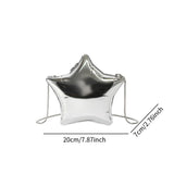 Maxbell Women Acrylic Clutch Purse Elegant Wallet Unique for Wedding Birthday Formal Argent