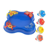Maxbell Gyro Disk Set Portable Exciting Tops Game Set for Party Boys Girls Ages 6-12 Blue