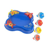 Maxbell Gyro Disk Set Portable Exciting Tops Game Set for Party Boys Girls Ages 6-12 Blue