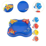 Maxbell Gyro Disk Set Portable Exciting Tops Game Set for Party Boys Girls Ages 6-12 Blue