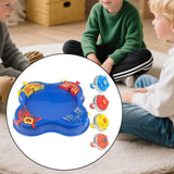 Maxbell Gyro Disk Set Portable Exciting Tops Game Set for Party Boys Girls Ages 6-12 Blue