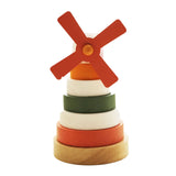 Maxbell Stacking Tower Toy Rainbow Stacking Rings for 3 4 5 6 Year Old Boys Children