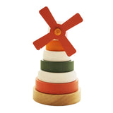 Maxbell Stacking Tower Toy Rainbow Stacking Rings for 3 4 5 6 Year Old Boys Children