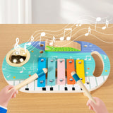 Maxbell Kids Musical Instruments Set Wooden Maraca for Children 3 Year Old Preschool