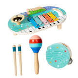 Maxbell Kids Musical Instruments Set Wooden Maraca for Children 3 Year Old Preschool