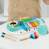 Maxbell Kids Musical Instruments Set Wooden Maraca for Children 3 Year Old Preschool