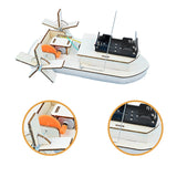 Maxbell DIY Wooden Science Experiment Kits RC Boat for Boys and Girls Teens Children
