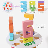Maxbell Number Building Blocks Educational Toy Counting Blocks for Girls Travel Toys