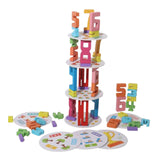 Maxbell Number Building Blocks Educational Toy Counting Blocks for Girls Travel Toys