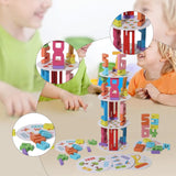 Maxbell Number Building Blocks Educational Toy Counting Blocks for Girls Travel Toys