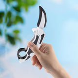 Maxbell Radish Knife Toy Small Foldable Novelty Sensory Toy for Kids Children Family White Black
