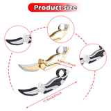 Maxbell Radish Knife Toy Small Foldable Novelty Sensory Toy for Kids Children Family 2pcs