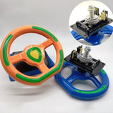 Maxbell Children Race Game Steering Wheel 8.6x8.2inch for Arcade Machine Versatile