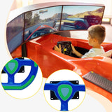 Maxbell Children Race Game Steering Wheel 8.6x8.2inch for Arcade Machine Versatile
