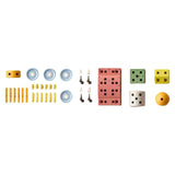 Maxbell 36Pcs DIY Building Blocks Educational Vehicle Assembly for Holiday Preschool
