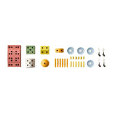 Maxbell 36Pcs DIY Building Blocks Educational Vehicle Assembly for Holiday Preschool