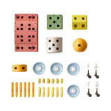 Maxbell 36Pcs DIY Building Blocks Educational Vehicle Assembly for Holiday Preschool