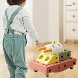 Maxbell 36Pcs DIY Building Blocks Educational Vehicle Assembly for Holiday Preschool