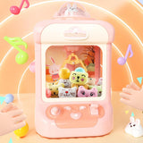 Maxbell Grabber Machine for Kids for Girl Ages 3-6 Birthday Gifts Candy Vending Grabber pink