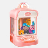 Maxbell Grabber Machine for Kids for Girl Ages 3-6 Birthday Gifts Candy Vending Grabber pink