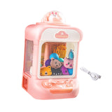 Maxbell Grabber Machine for Kids for Girl Ages 3-6 Birthday Gifts Candy Vending Grabber pink