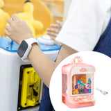 Maxbell Grabber Machine for Kids for Girl Ages 3-6 Birthday Gifts Candy Vending Grabber pink