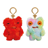 Maxbell Plush Doll Keychain Soft Bag Charm for Kids Adults Boys Girls Birthday Gifts Red
