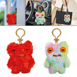 Maxbell Plush Doll Keychain Soft Bag Charm for Kids Adults Boys Girls Birthday Gifts Red