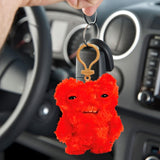 Maxbell Plush Doll Keychain Soft Bag Charm for Kids Adults Boys Girls Birthday Gifts Red