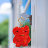 Maxbell Plush Doll Keychain Soft Bag Charm for Kids Adults Boys Girls Birthday Gifts Red